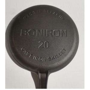 Чугунная блинница Boniron с литой ручкой 20 см