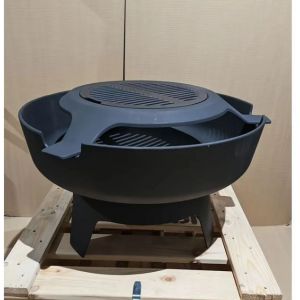 Чугунная костровая чаша BONIRON 60 см для барбекю и гриля