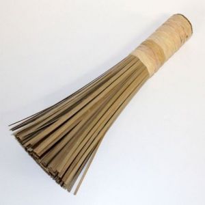 Щетка для очистки сковороды вок казана из бамбука