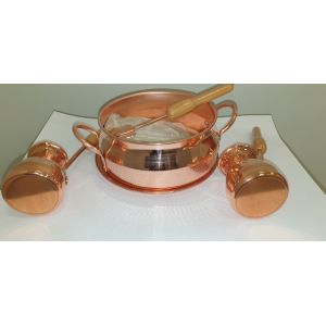Медный набор для приготовления  кофе на песке